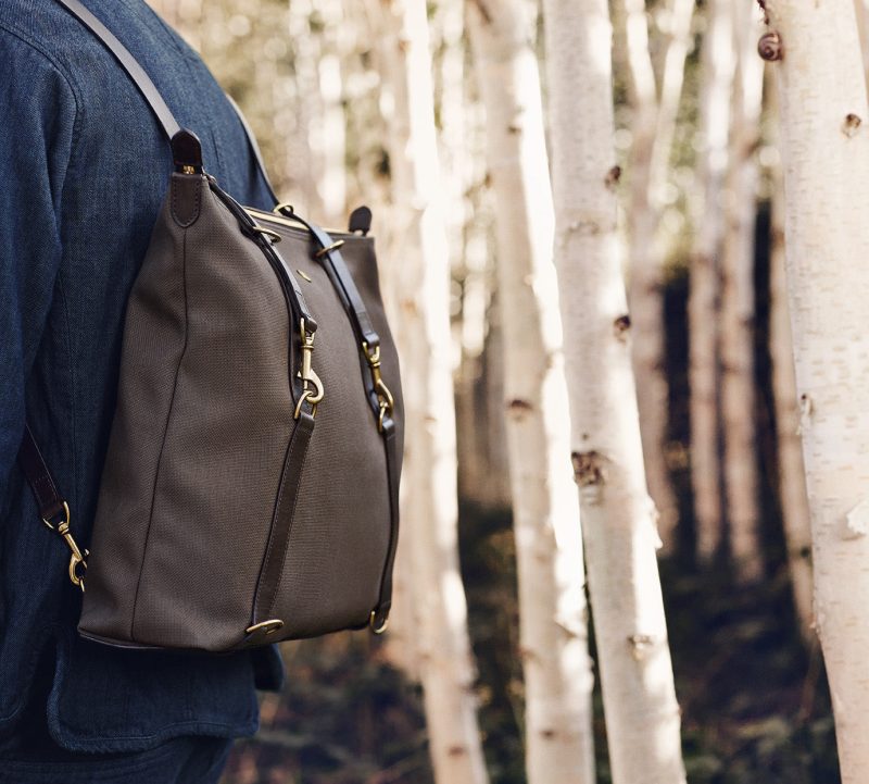 Day Pack Navy/Dark Brown - Image 8