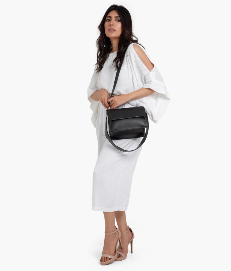 Black mini cross-body bag - Image 8