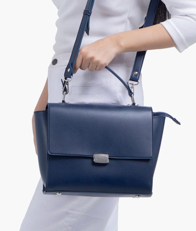 Blue mini messenger bag - Image 2