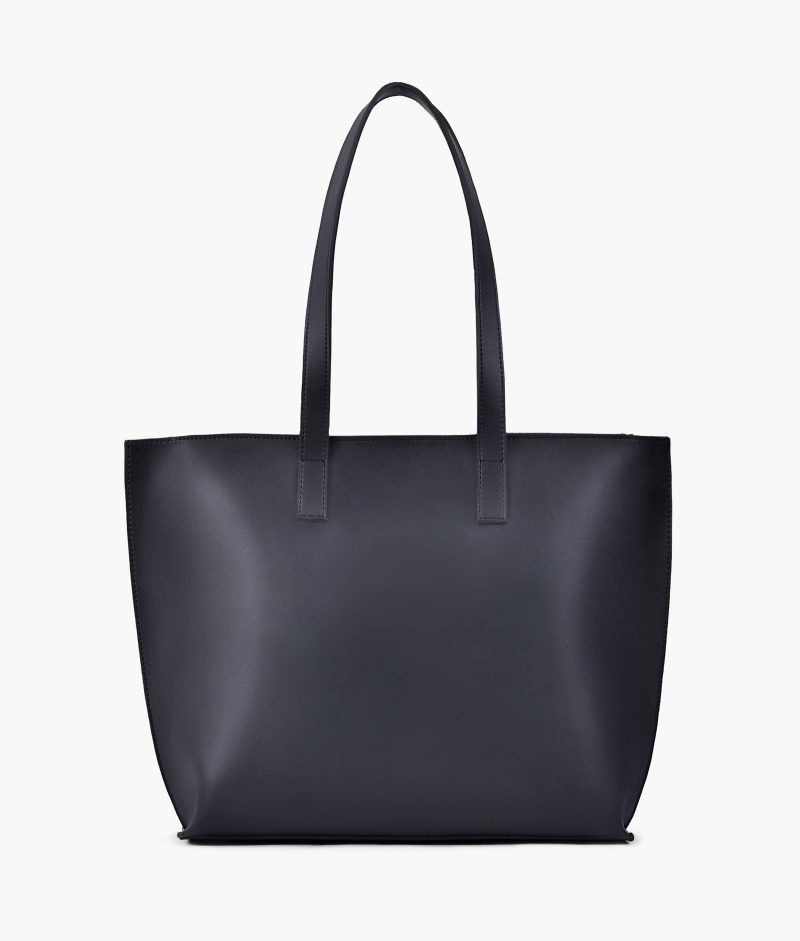 Black long handle tote bag - Image 3
