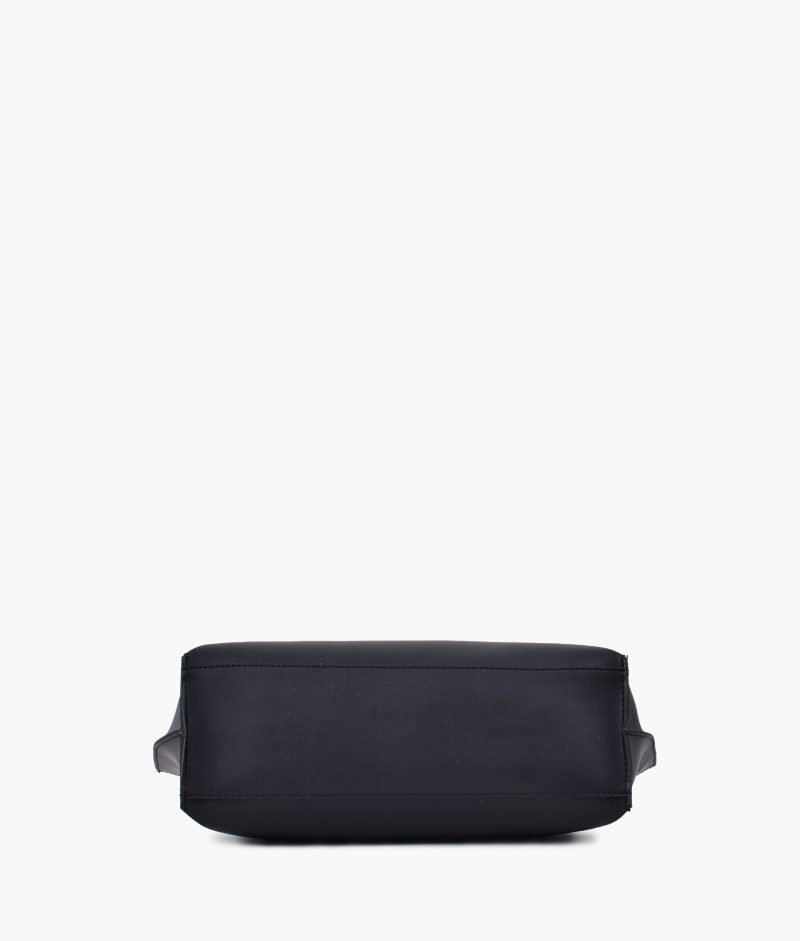 Black long handle tote bag - Image 5