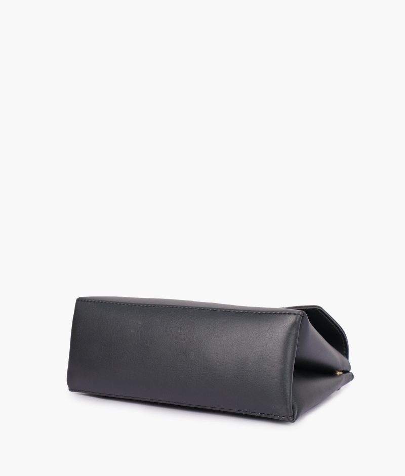 Black mini top-handle bag - Image 7