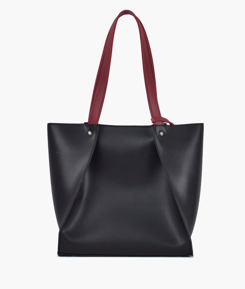 Black shopping tote bag - Image 3
