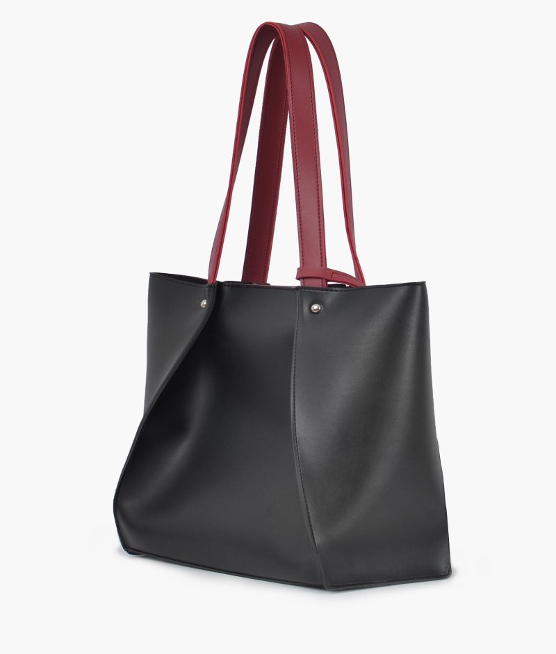 Black shopping tote bag - Image 2