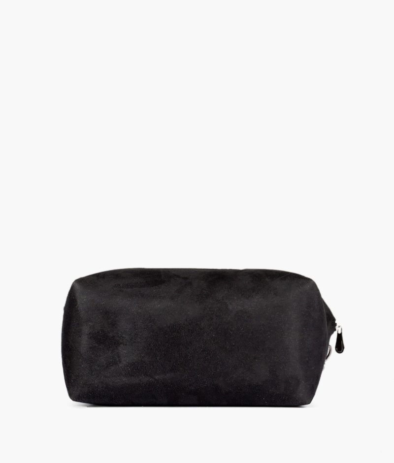 Black suede mini bowling bag - Image 7