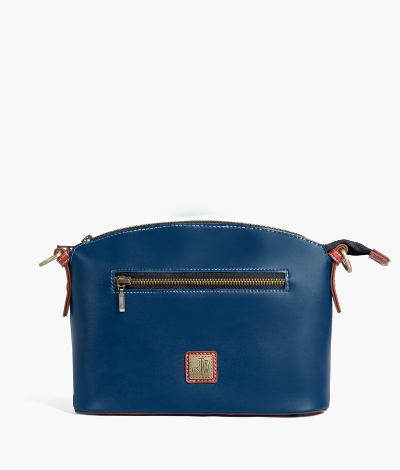 Blue dome cross-body bag - Image 3
