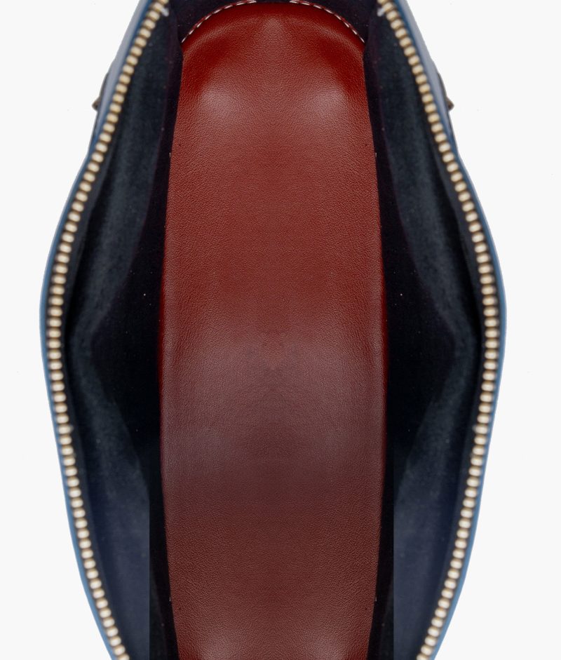 Blue dome cross-body bag - Image 6
