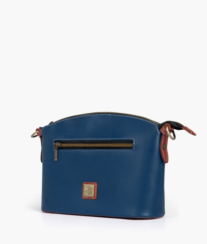 Blue dome cross-body bag - Image 2