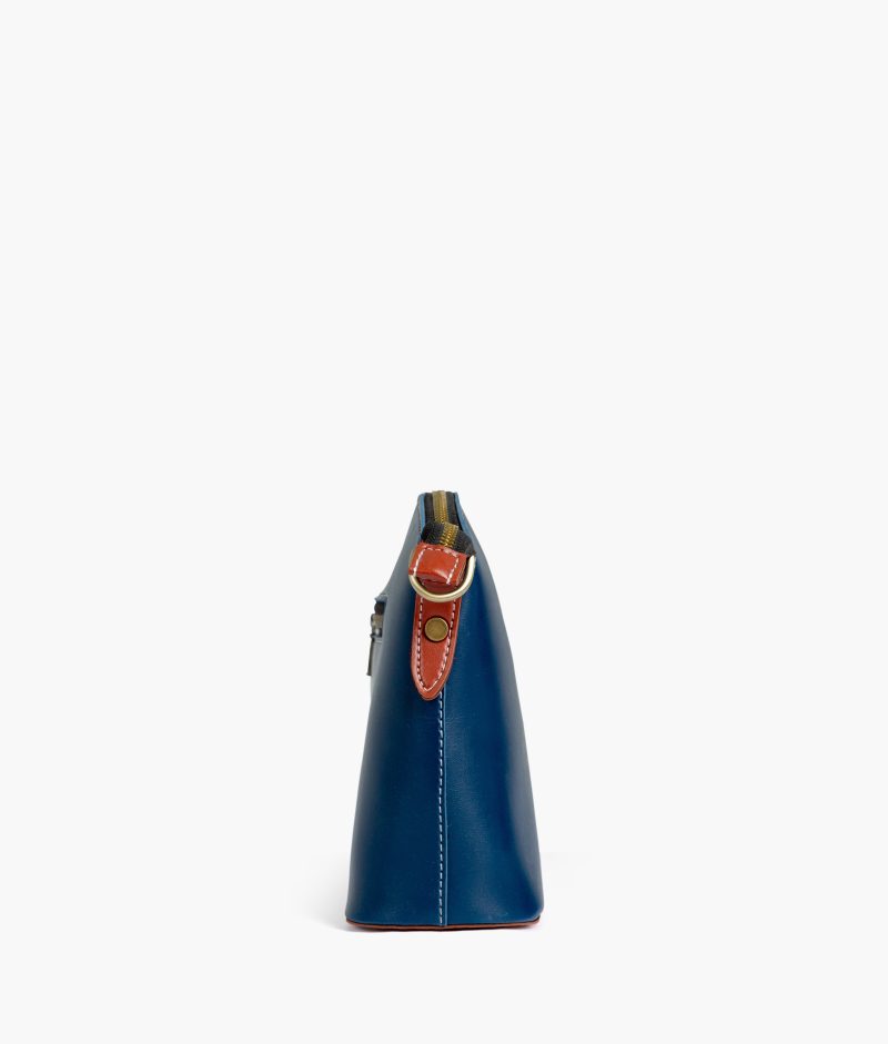 Blue dome cross-body bag - Image 5