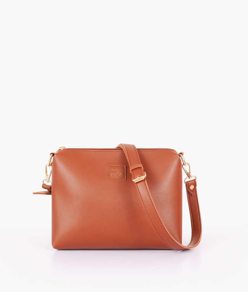 Blue metal handle tote bag - Image 5