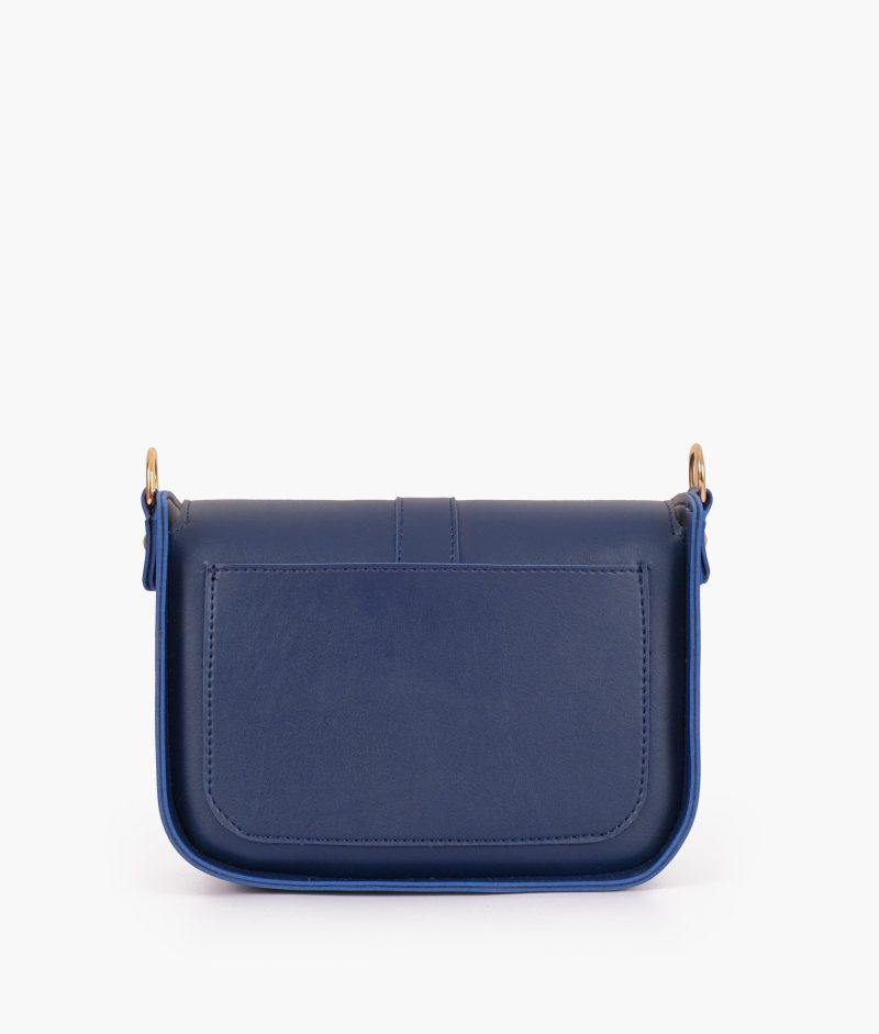 Blue saddle buckle bag - Image 5