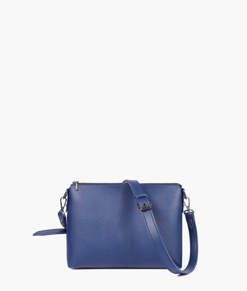 Blue two-piece floral tote - Image 5